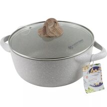 Masterclass Premium Cookware Collection 9.5" Casserole Pan Pot 4.3 qt Gray